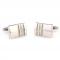 Silver Press Stripes with Crystals Cufflinks 3.JPG